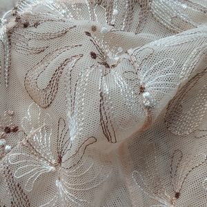 #8 RETAILS@$68 42C FELINA DESIGNER Sheer EMBROIDERED UnderwireBra NWT